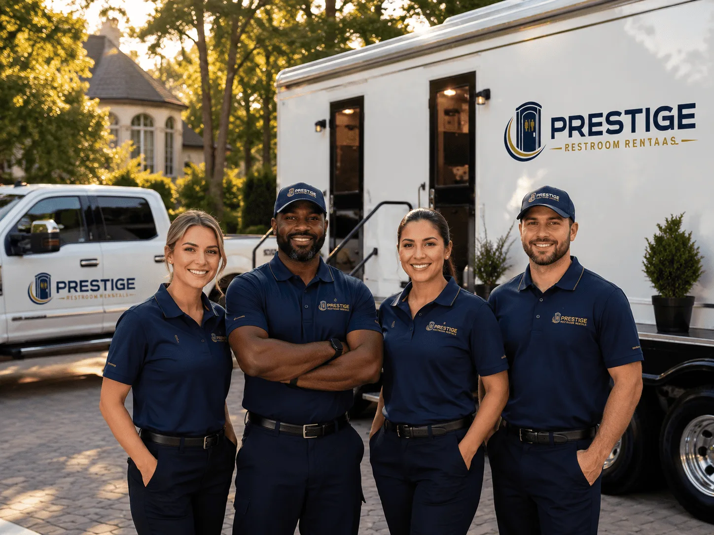 Trusted Luxury Portable Restrooms company in Roslyn, SD